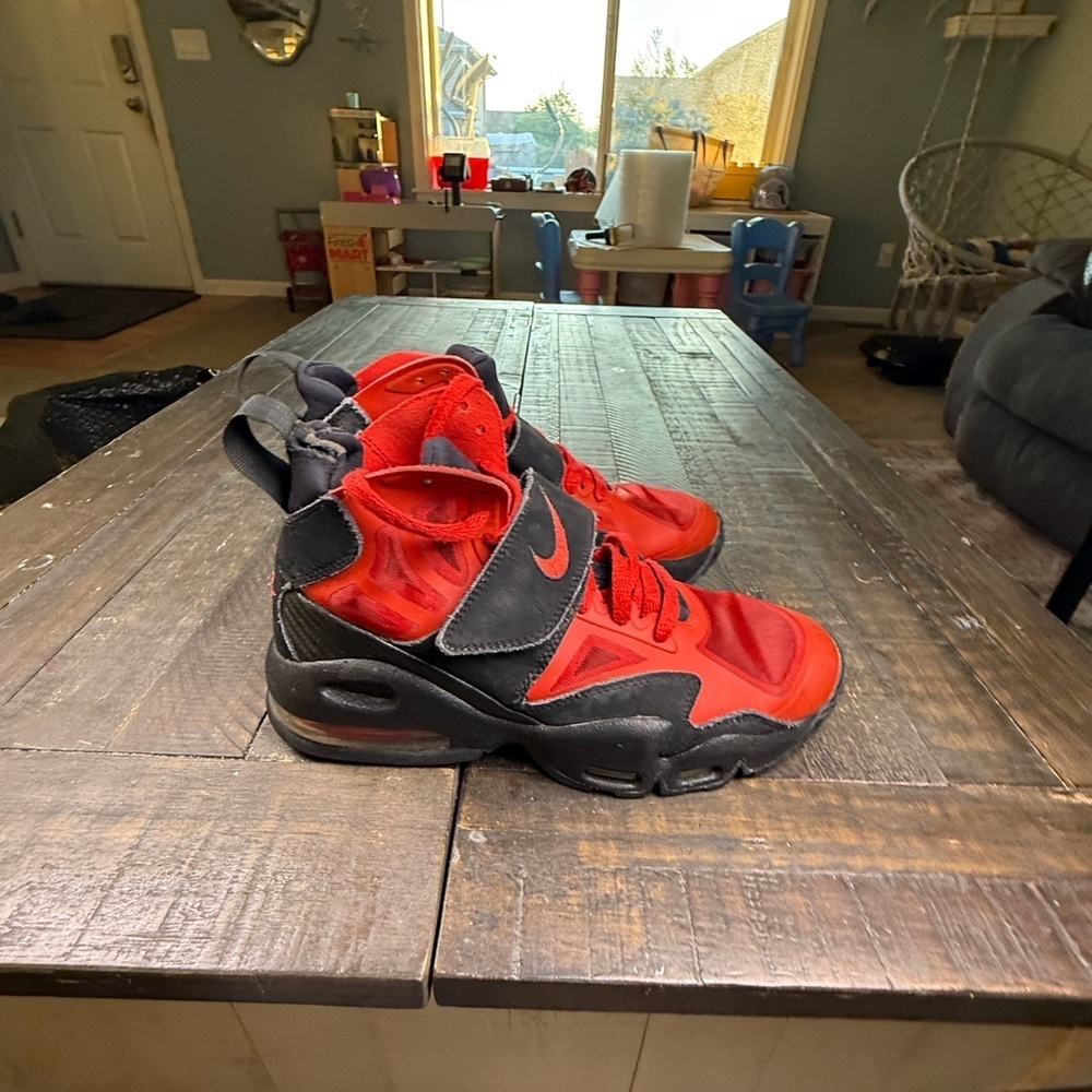 Nike Air Max Express 2 Men's Sneaker Shoes Red & Black Size 8 men basketball - Picture 12 of 16